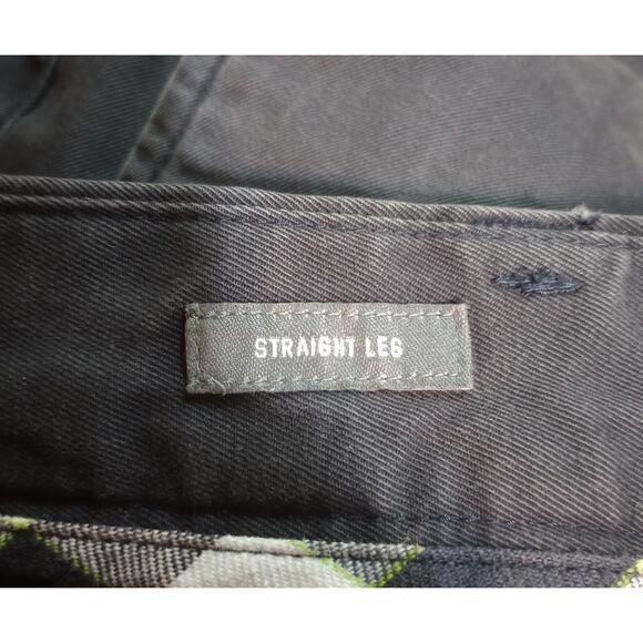 Bonobos Pants Mens 33x34 Black Straight Leg Casual Chinos Cotton Button Fly - Picture 5 of 6
